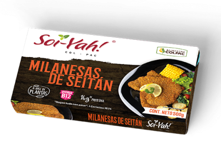 Alimentos Colpac, Milanesas de Seitan, 500g For Discount