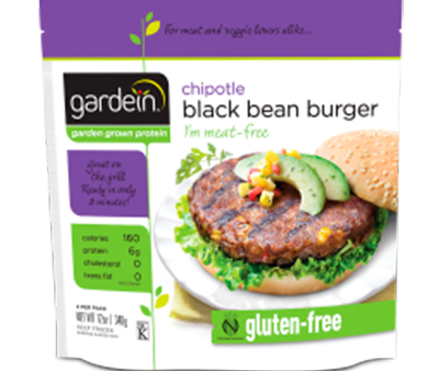 Chipotle Black Bean Burger, Gardein, 340g Online now