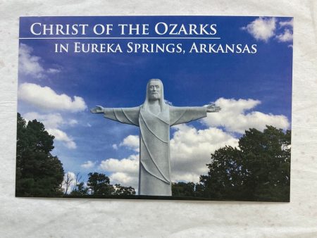 CHRIST OF THE OZARKS POSTCARD-8101 For Discount