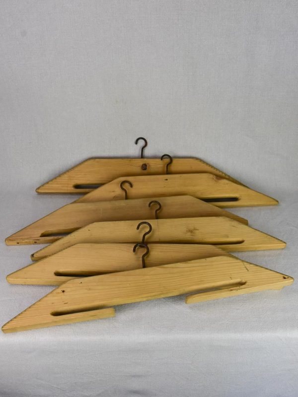 Collection of 6 Monk s coat hangers from the early 20th century For Cheap