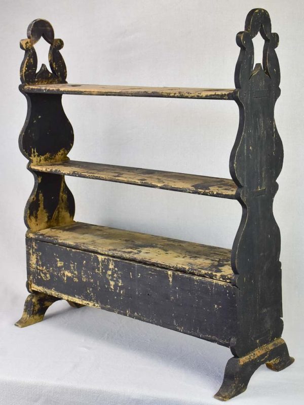 RESERVED AM Napoleon III shelving unit form the 19th century 28  x 31½  Online Sale