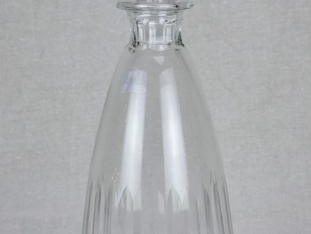 Antique French liqueur decanter with original stopper Online