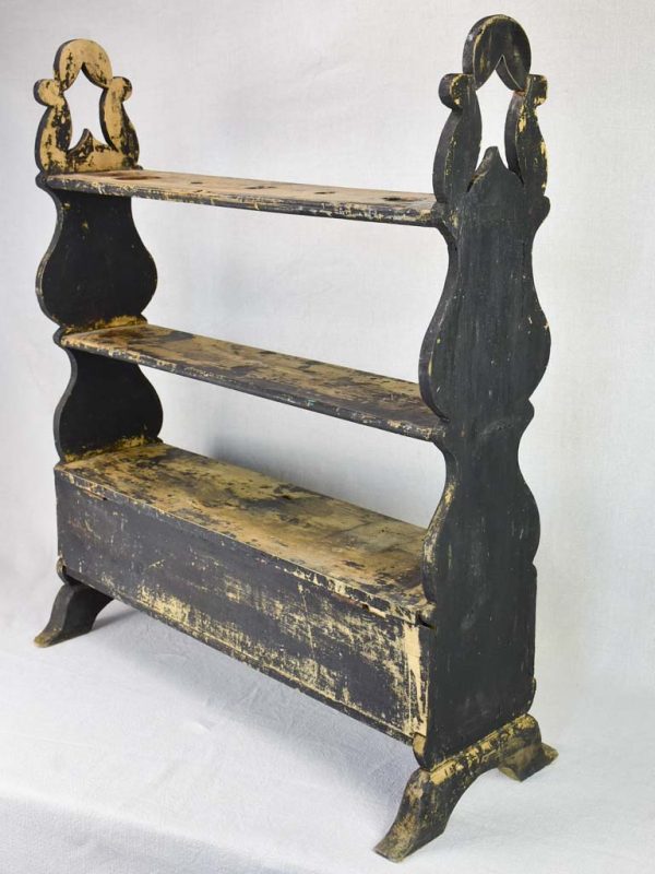 RESERVED AM Napoleon III shelving unit form the 19th century 28  x 31½  Online Sale