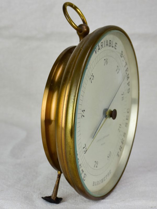 Antique French barometer 8¼  Discount