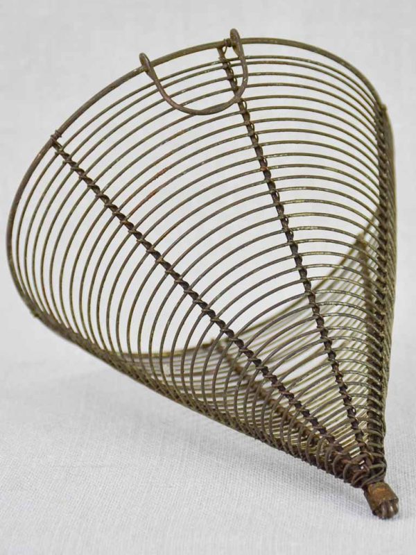 Two early 20th Century French wire cooking accessories - rack & sieve Online Sale