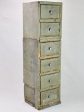 Set of rustic French drawers from a workshop with taupe patina 35¾  Sale