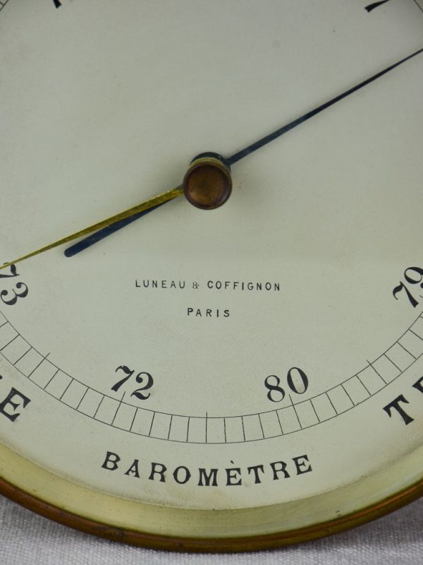 Antique French barometer 8¼  Discount