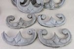 Collection of 10 salvaged French zinc elements - 19th century 9  Online