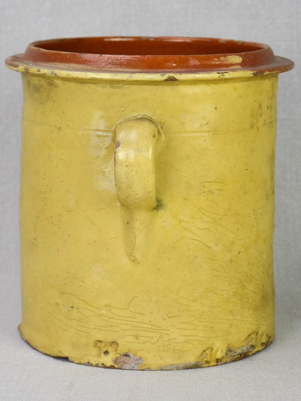 19th century French Provincial preserving pot with two handles 8  Online now