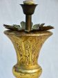 Empire style gilded Church candlestick lamp Discount