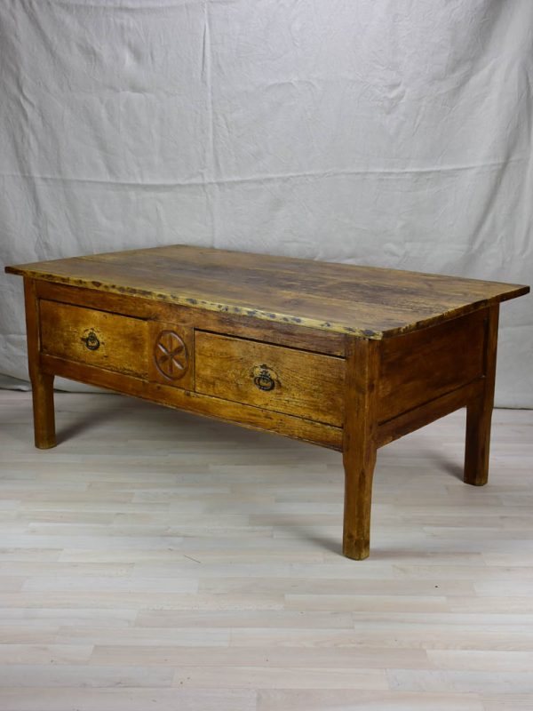 Antique French coffee table 29¼  x 52¾  Online