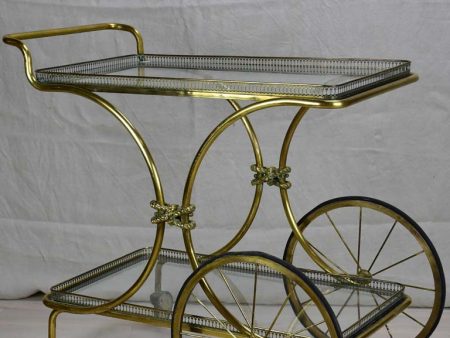 Elegant 1930 s French bar cart Sale