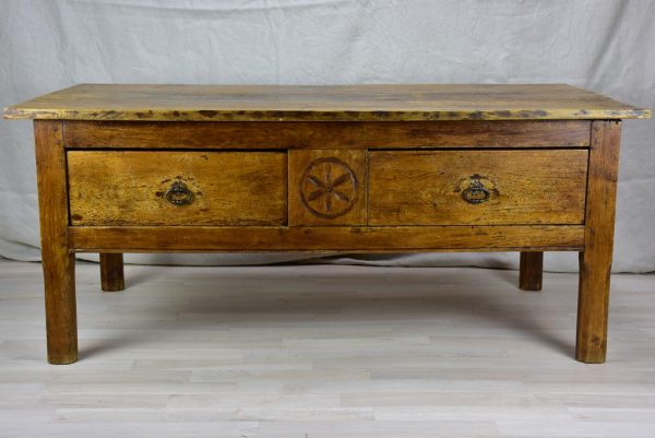 Antique French coffee table 29¼  x 52¾  Online