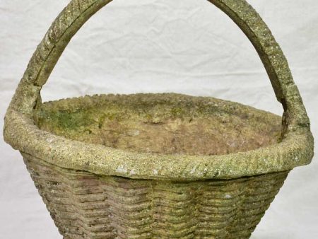 Vintage French garden planter   flower pot basket 17  Online Hot Sale