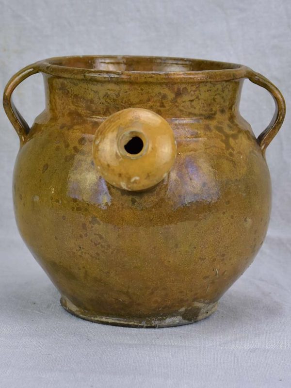 Antique French pot with spout on Sale