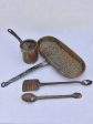 Collection of three 18th century French copper cooking tools Supply