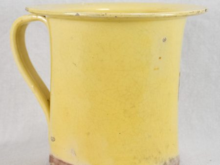 Late nineteenth-century French chamber pot with yellow glaze 8  For Cheap