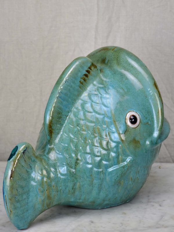 Large French sculpture of a fish Hot on Sale