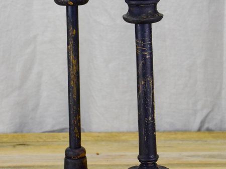 Two hat stands with black patina Sale