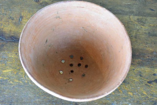 Antique French terracotta sieve For Cheap