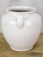 Antique French pot - white 8¾  Fashion