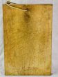 Antique French cutting board with rope handle 13¾  x  17¾  For Cheap