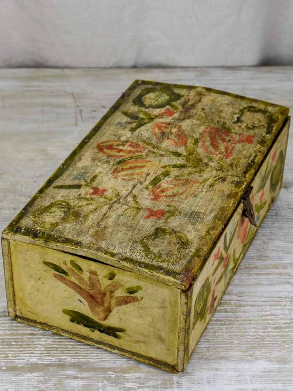 18th Century hand painted French marriage chest Sale