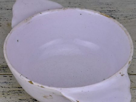 Rare 18th Century Faience soup bowl on Sale