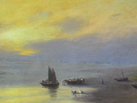 Swedish coast - Johannes Martin Grimelund (1842-1917) 19¼  x 24¾  Online Sale