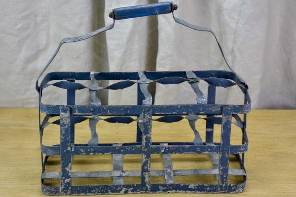 Antique French bottle carrier - 8 bottles Online