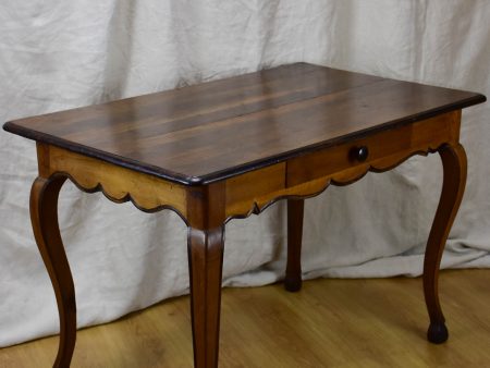 Antique French desk with drawer and deer feet For Cheap