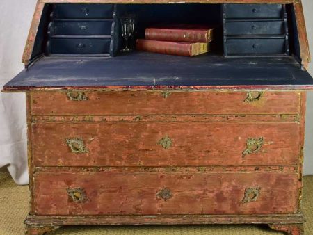 18th Century Swedish secretaire with original patina Cheap