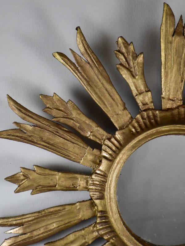 Late 19th Century French sunburst mirror 19  Online Sale