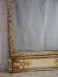 18th Century Louis XVI mirror with two panels 17  x 45¾  Sale