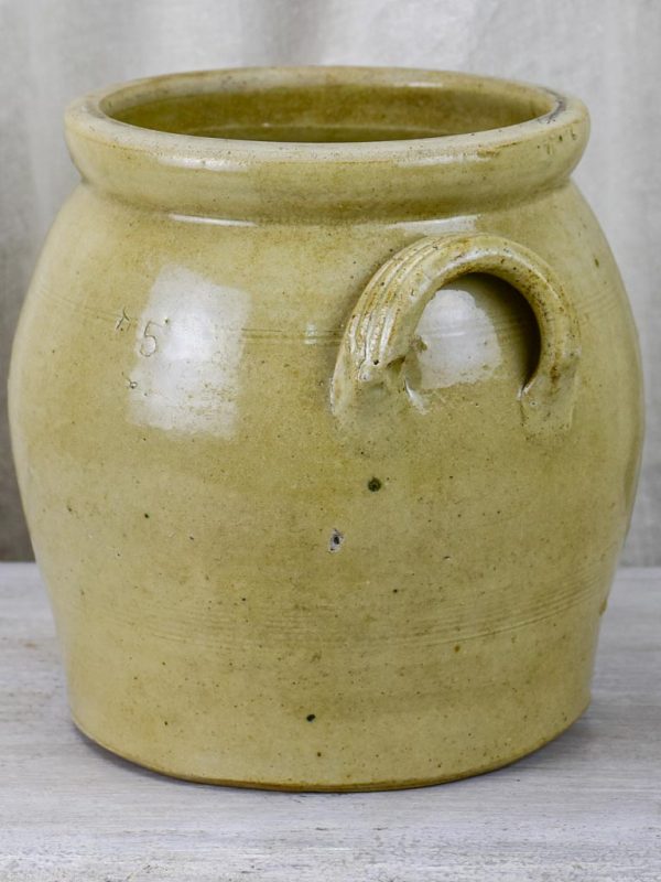 19th Century French preserving pot 8¾  Supply