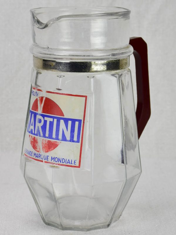 Early 20th Century Martini pitcher with Bakelite handle 8¼  Online