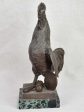 1934 French rooster statue prize 11¾  Discount