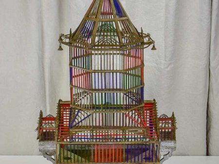 Large 19th Century Napoleon III birdcage Online Sale