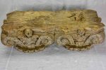 Antique salvaged column capital - double Discount