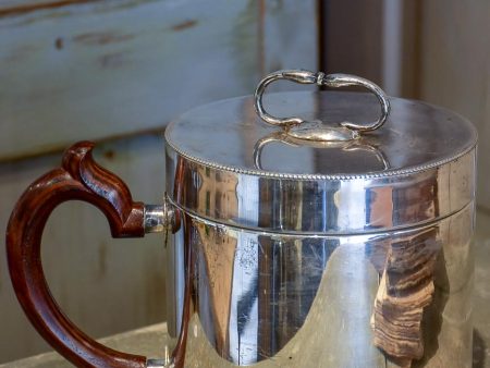 French ice bucket with wooden handle - 1940 s Sale