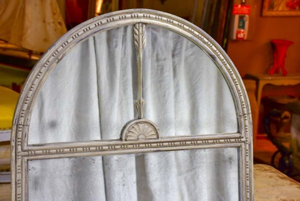 19th Century French mantle mirror - arched For Cheap