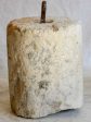 Antique French stone counterweight - cylindrical Hot on Sale