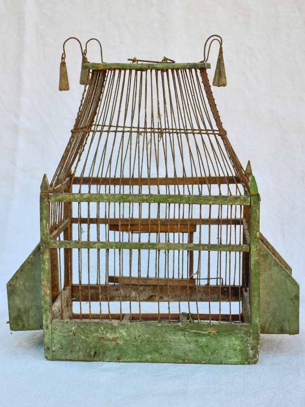 RESERVED MA Small antique French birdcage Cheap