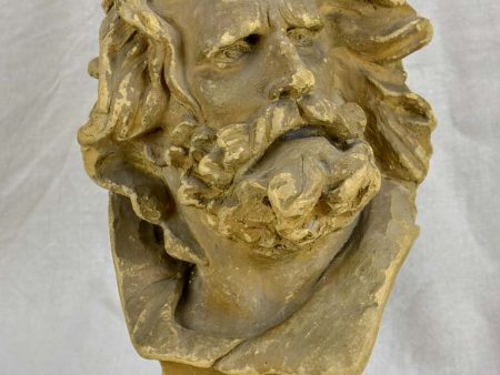 Antique sculpture of a God - signed Rude - terracotta For Cheap