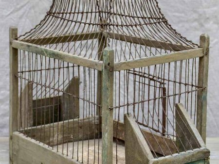 Small antique French birdcage For Discount