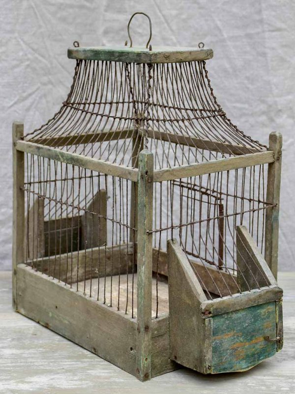 Small antique French birdcage For Discount