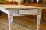 Large Louis XVI rectangular dining table 98½  x 39½  For Cheap