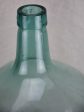 Antique French demijohn bottle - oval For Sale