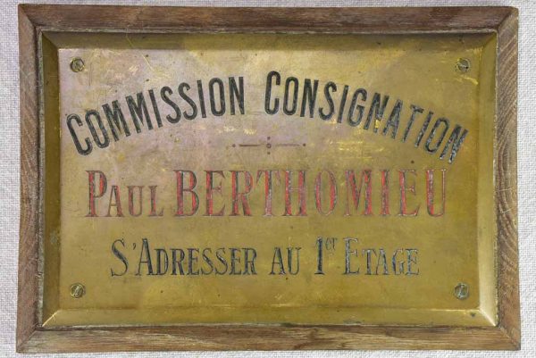 Two early 20th century French signs Hot on Sale