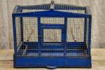 Blue French birdcage from the 1930 s Online Sale